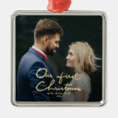 Unser erstes ornament aus metall (Vorne)