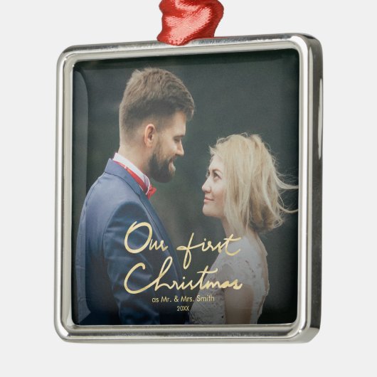 Unser erstes ornament aus metall (Links)