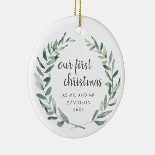 Unser erstes, rustikales, schwulenfrisch gezogenes keramik ornament (Rechts)