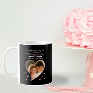 Unser Erstes Valentinstag als Husband & Ehefrau Fo Kaffeetasse