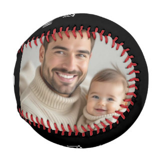 Unser erstes Vatertags-Foto und -Skript Baseball