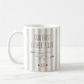 Unser erstes Vatertags-Mug Kaffeetasse (Links)