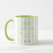 Unser erstes Vatertags-Mug Tasse (Links)