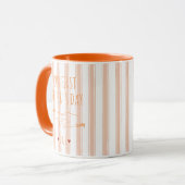 Unser erstes Vatertags-Mug Tasse (Vorderseite Links)