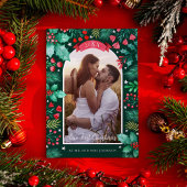 Unser erstes Verheiratetes Foto zu Weihnachten