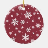 Unser erstes Verheiratetes modernes Hochzeitsfest- Keramik Ornament (Hinten)