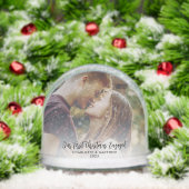 Unser erstes Verlobtes Foto zu Weihnachten Schneekugeln (Weihnachten)