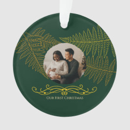 Unser erstes Verlobtes Weihnachtsfest Ornament