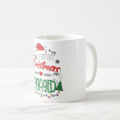 Unser erstes Verlobtes Weihnachtspaar Kaffeetasse (VorderseiteRechts)