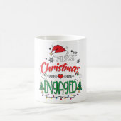 Unser erstes Verlobtes Weihnachtspaar Kaffeetasse (Mittel)