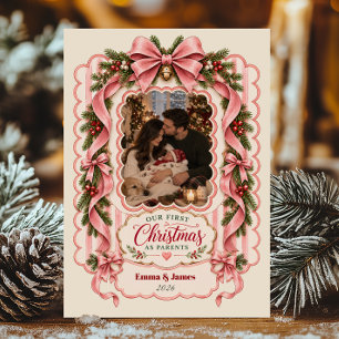 Unser erstes Weihnachten als Eltern Foto