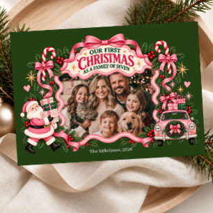 Unser erstes Weihnachten als Familie von sieben Pe
