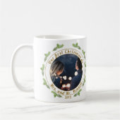Unser erstes Weihnachten als Frau. & Mr. Script Fo Kaffeetasse (Links)