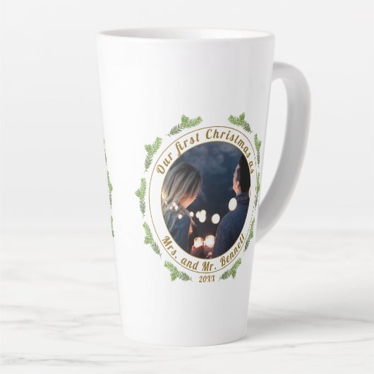 Unser erstes Weihnachten als Frau. & Mr. Script Fo Milchtasse (Rechte Ecke)