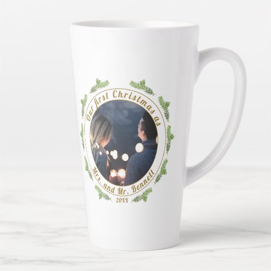 Unser erstes Weihnachten als Frau. & Mr. Script Fo Milchtasse (Rechts)