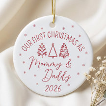 Unser erstes Weihnachten als Mami und Papi