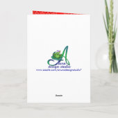 Unser erstes Weihnachten für die Ehefrau mit maßge (Rückseite)