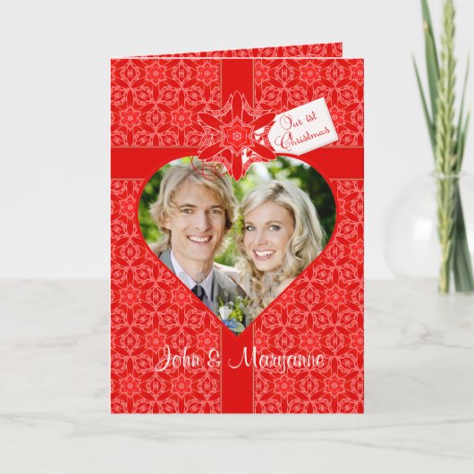 Unser erstes Weihnachten für die Ehefrau mit maßge (Vorderseite)