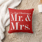 Unser erstes Weihnachten Kissen (Decke)