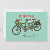 Unser erstes Weihnachten Verheiratet 2025 | Niedli Einladung (Vorderseite)