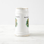 Unser erstes Weihnachten zusammen Bierglas (Mittel)