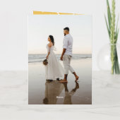 Unser erstes Weihnachten zusammen Goldenes Script- (Rückseite)