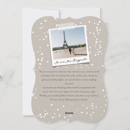 Unser erstes Weihnachten zusammen mit Black Script (Rückseite)