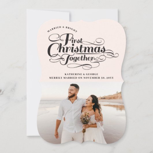 Unser erstes Weihnachten zusammen mit Black Script (Vorderseite)