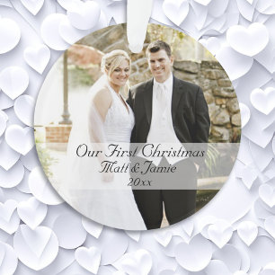 Unser erstes Weihnachten zusammen mit Paaren Ornament