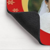 Unser erstes Weihnachts-Foto Frame Mousepad (Ecke)