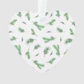 Unser erstes Weihnachts-Foto-Herz Ornament (Rückseite)