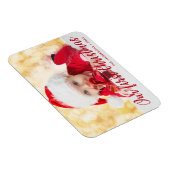 Unser erstes Weihnachts-Rotes Script-Foto Magnet (Rechte Seite)
