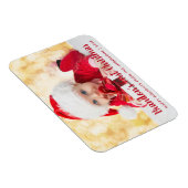 Unser erstes Weihnachts-Rotes Script-Foto Magnet (Rechte Seite)