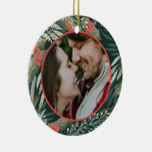 Unser erstes Weihnachts-Verheiratet-Weihnachtsgesc Keramik Ornament (Rechts)
