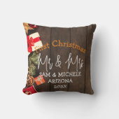 Unser erstes Weihnachtsbaumholz von Mr. und Mrs. Kissen (Vorderseite)