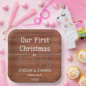 Unser erstes Weihnachtsbaumholz von Mr. und Mrs. Pappteller (Party)