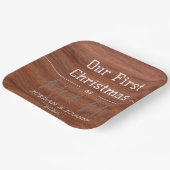 Unser erstes Weihnachtsbaumholz von Mr. und Mrs. Pappteller (Gewinkelt)