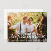 Unser erstes Weihnachtsbräu-Foto Postkarte (Vorne/Hinten)