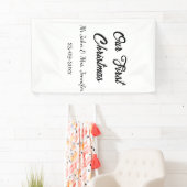 Unser erstes Weihnachtsdatum - Herr und Frau - Banner (Insitu)