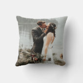 Unser erstes Weihnachtsfest als Mr. & Mrs. Pine Wr Kissen (Rückseite)