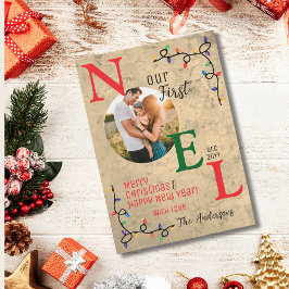 Unser erstes Weihnachtsfest im 1. Weihnachten Foto