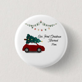Unser erstes Weihnachtsfest Verheiratet mit Weihna Button