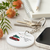 Unser erstes Weihnachtsfest Verheiratet mit Weihna Schlüsselanhänger (Vorderseite rechts)