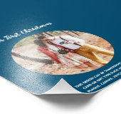 Unser erstes Weihnachtsfoto-Template - Eigene Gest Fotodruck (Ecke)