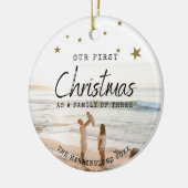 Unser erstes Weihnachtsgeschenk für die Keramik Keramik Ornament (Links)