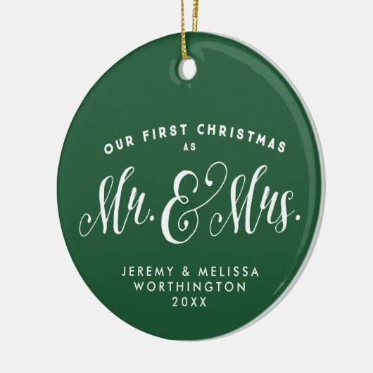 Unser erstes Weihnachtsgeschenk mit frisch gezapft Keramik Ornament (Links)