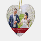 Unser erstes Weihnachtsgeschmuckstück RSG Keramik Ornament (Links)