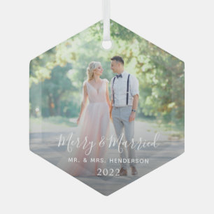 Unser erstes Weihnachtsglas Ornament Aus Glas