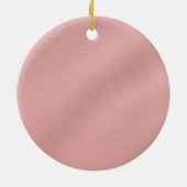 Unser erstes Weihnachtsgold Keramik Ornament (Hinten)