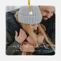 Unser erstes Weihnachtshandbrief-Foto